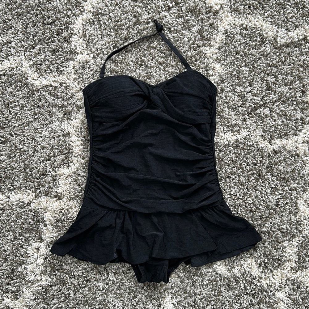 Fashion Bug Maternity Skirted One-Piece Swimsuit Size 6
